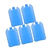 WHAMVOX 5PCS Reusable Ice Cooling Packs Portable Flexible for Air