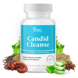 Suplemento De Limpieza De Dr. Vitamin Candida Para Hombres Sin Sabor