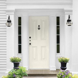 Glidden Total 1 gal. Horseradish/Beige Semi-Gloss Exterior Paint with Primer