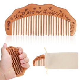 Peine de Parto para el Dolor de Parto, Peine Parto Madera con Afirmación Regalos de Parto para Mujeres Peine de Parto Elementos Esenciales para el... 