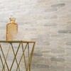 MSI Angora Ellipse Polished Marble Mosaic Floor and Wall Tile