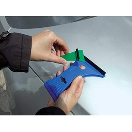 1 x Felt Edge Vinyl Car Van Bike Wrap Wrapping Squeegee Tool Scraper Brand New