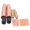 16Pcs MIG Welding Gun Accessory Kit Tip Nozzle Diffuser Adapter