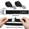 Lashing Straps Short Tie Down Strap with Clamping Lock Set