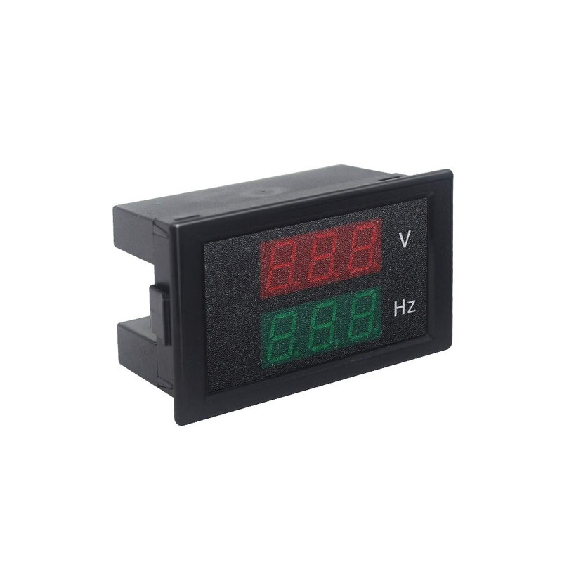 KETOTEK Voltmeter Frequency Meter Voltage Hertz Tester Panel Digital Voltmeter