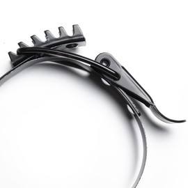 POWERTEC 71835 5-Inch Band Clamp 4-3/4" to 5-1/4", Dust Collector Bag Clamp for POWERTEC DC5370, DC5371 & DC5372, 1 PK