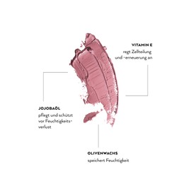 UND GRETEL Natural Cosmetics Tagarot Lipstick - Creamy, Highly Pigmented, Soft, Natural and Certified - Colour Rose Kiss 10