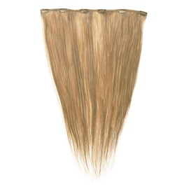 Hairdo 18" Human Hair Highlight Color R14/88H GOLDEN WHEAT - Extensions 1 piece Clip In 6 Pressure Sensitive Clips Women's Long Hair