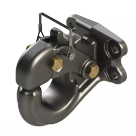 Wallace Forge R-20 Ton Rigid Mount Pintle Hook - MADE IN USA. Fast, Free S&H