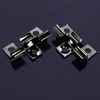 100Pcs Composite Decking Clips,Hidden Fixing Fasteners Metal Clips Anticorrosive Decorative