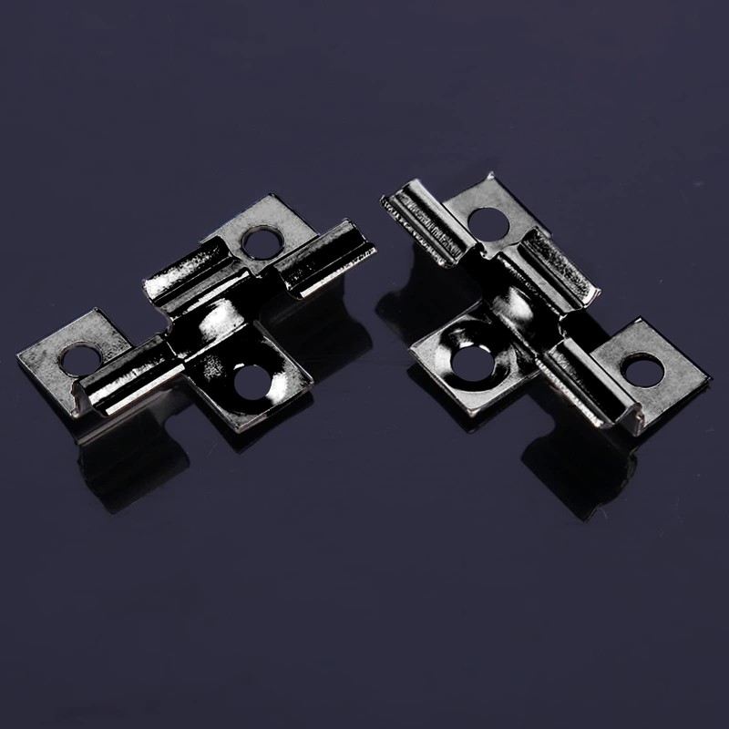 100Pcs Composite Decking Clips,Hidden Fixing Fasteners Metal Clips Anticorrosive Decorative