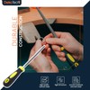 DekoTech 6-Inch Square File with Ergonomic Non-Slip Handle – High