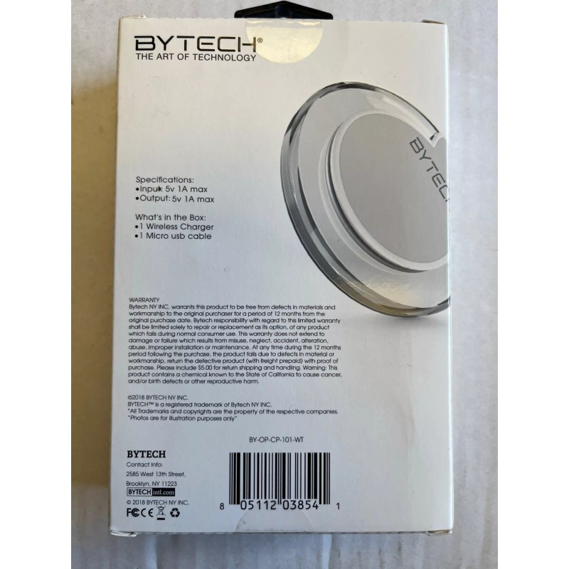 Bytech wireless charging pad