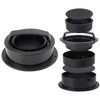 GLDFYYDS Cast Iron Burger Press Set, Compact Meat Press with