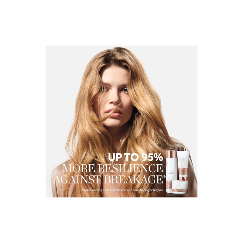 Fusion Intense Repair Shampoo by Wella for Unisex - 8.5