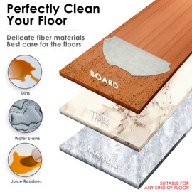 (4 Pack) T20+ Replacement Mop Pads Compatible with Airrobo T20+ Robot Vacuum Cleaner, Washable Replacement Mop Cloths, Mop Pad Accessories Kit