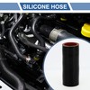 X AUTOHAUX 1 Set Straight Coupler Silicone Hose 32mm/1.26" ID