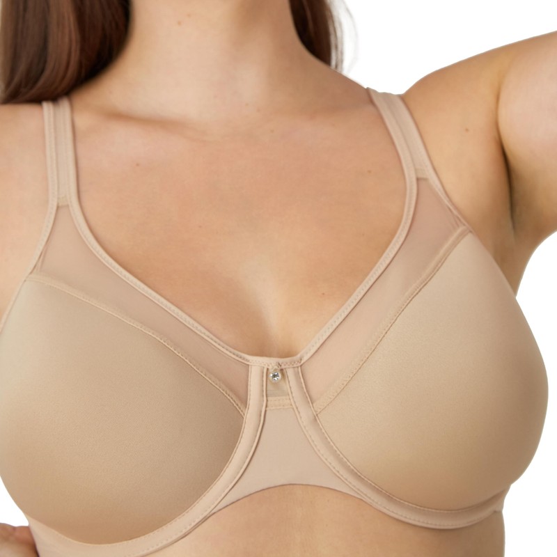 Bali Women's One Smooth U Ultra Light Illusion Neckline Underwire