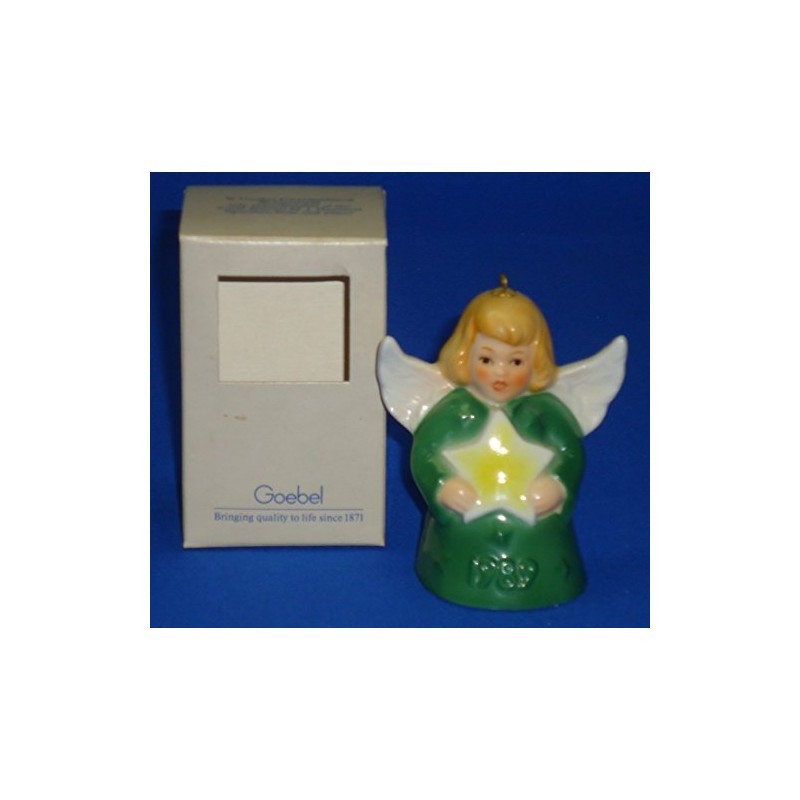 Goebel 1989 Annual Angel Bell - Green 51777G