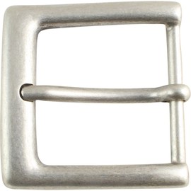 BELTINGER Belt Buckle 3.5 cm | Buckle Interchangeable Buckle Belt Buckle 35 mm Solid | Pin Buckle | Interchangeable Belt up to 3.5 cm, Antique silver