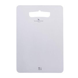 iBasingo Titanium Chopping Board Lightweight Multifunctional Cutting Board for Kitchen Home Outdoor Camping Fruits Vegetable Meat Chopping Block Cutting Board with Hanging Hole (S: 20cm*30cm) Ti5000P