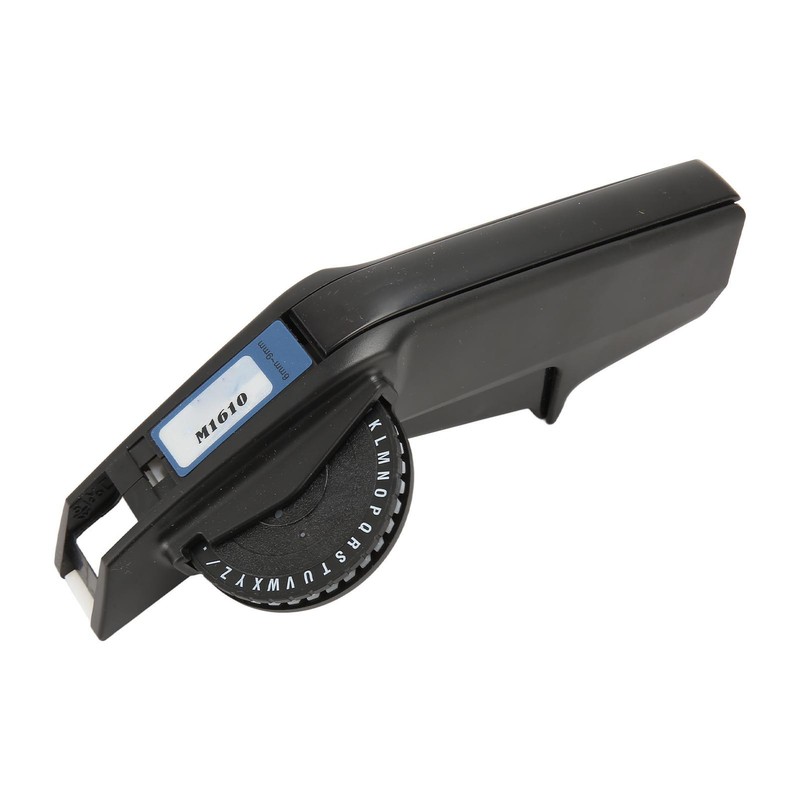 Embossing Label Maker with 2 Rolls Tape DIY Manual Clear