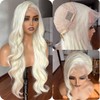 LuxeMelan 13x4 Lace Front Wigs Blonde Lace Frontal Wig 613