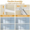 Tangkula 4 to 8 FT Custom Closet System, Wall Mounted