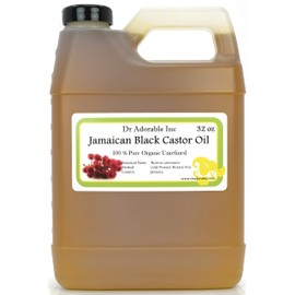 Dr Adorable - 32 oz - Jamaican Black Castor Oil - Pure Natural Organic Strengthen Grow & Restore Hair Care