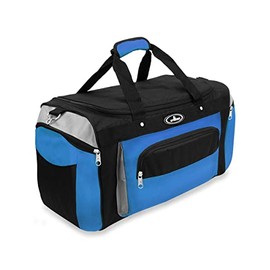 Everest Deluxe Sports Duffel Bag, Royal Blue, One Size