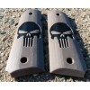 Colt Full Size Colt 1911 Punisher Desert Tan Grips Kimber,