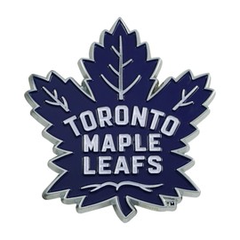 FANMATS 22794 Toronto Maple Leafs 3D Color Metal Emblem, Diecut Team Logo Auto Emblem