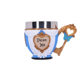 Nemesis Now Pinkys Up Alice Cup, 11cm, White