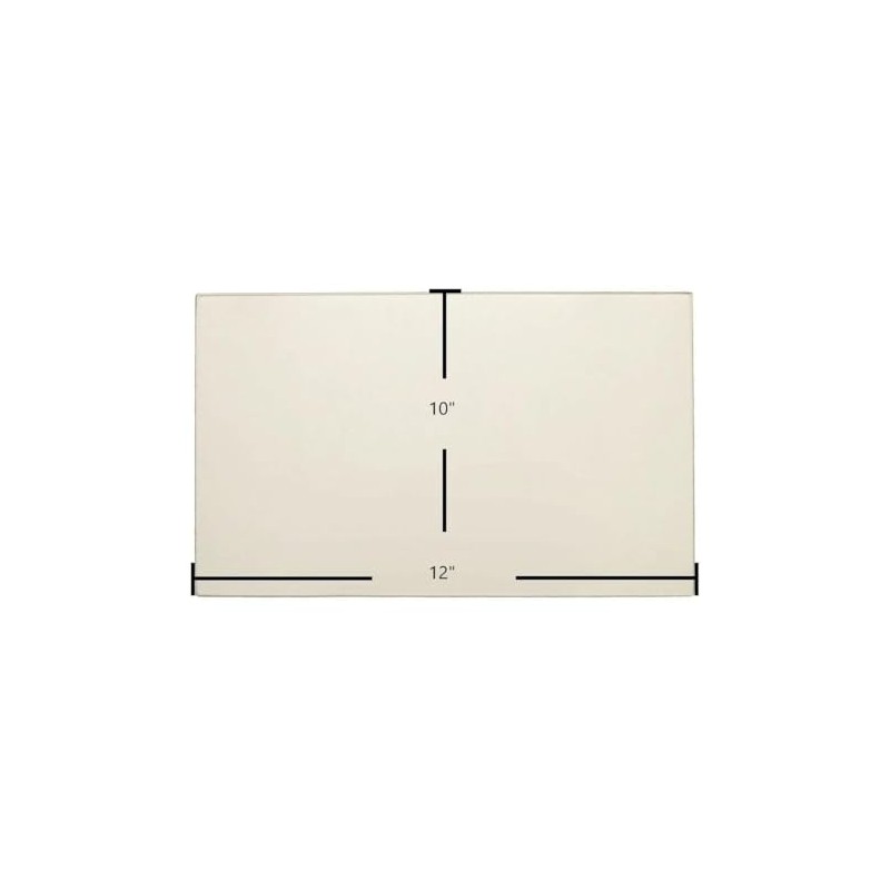 Total Hearth Kozy Heat G101 Ceramic Glass Panel – 12"