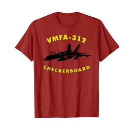 VMFA-312 Fighter Attack Squadron F/A-18 Hornet Jet T-shirt T-Shirt