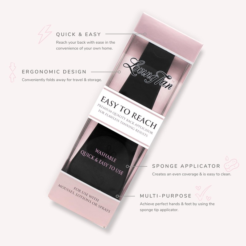 Loving Tan Easy to Reach Back Applicator for Self Tanner