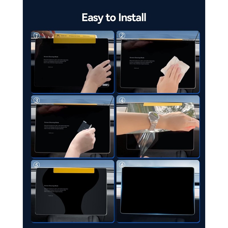 LANTU HD Series 9H Screen Protector 10.1 Inch for Dacia