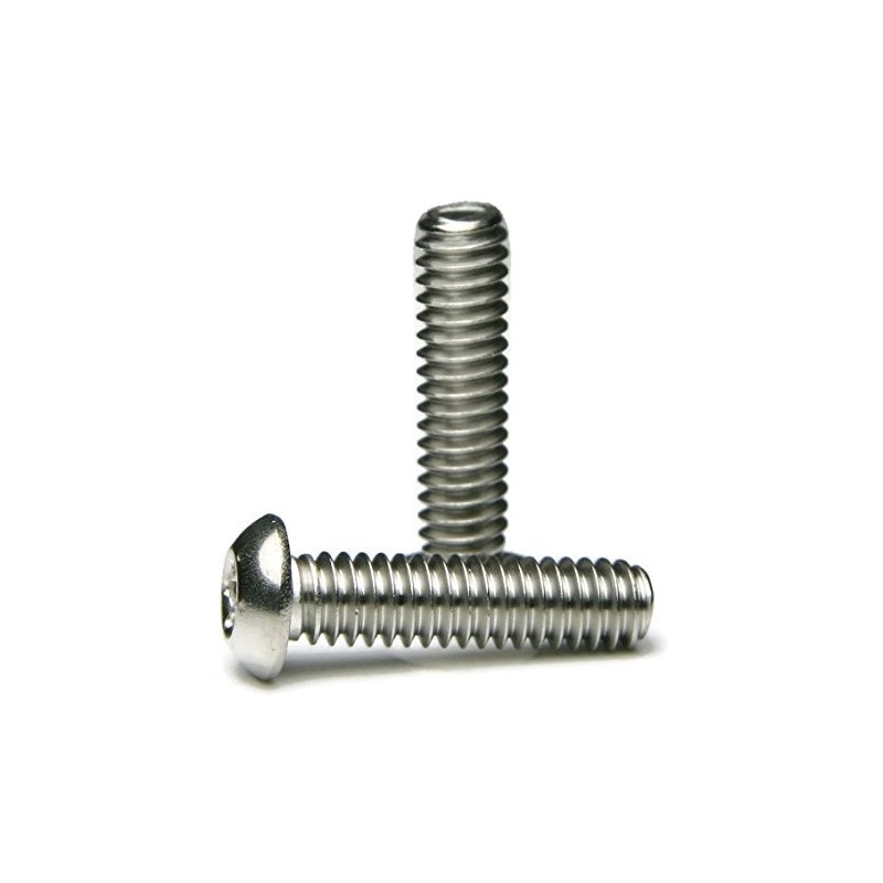 Torx w/Pin Tamper Proof Security T-25 Button Cap Screw 18-8