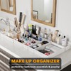 SpaceAid 14-Piece Bamboo Drawer Organizer Storage Boxes Set, Wood Tray