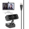 Computer Camera Webcam with Microphone for Video Conference Teacher Live