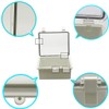 Zulkit Junction Box ABS Plastic Waterproof IP65 Electrical Boxes Hinged