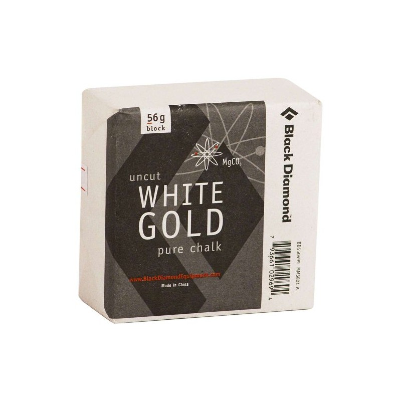 Black Diamond 56g Chalk Block, 56g, White