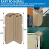 JYINCPED Dock Corner Bumpers Marine Fender,Boat Dock Bumpers Corner Fenders