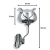 Trombone Lyre Clamp Bell Soundman® Marching Lyre Music Stand (Nickel