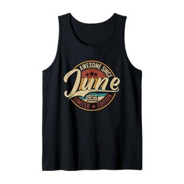Awesome Since June 1956 | 70 years old | 70th Birthday Tank Top