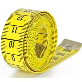 Tape Measure 150 cm – 2 in 1 cm + Inch Tailor Tape Measure – Tape Measure in Storage Box for Scale and Measure