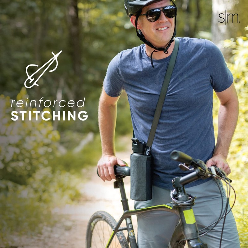 Simple Modern Water Bottle Sling Bag with Adjustable Strap and
