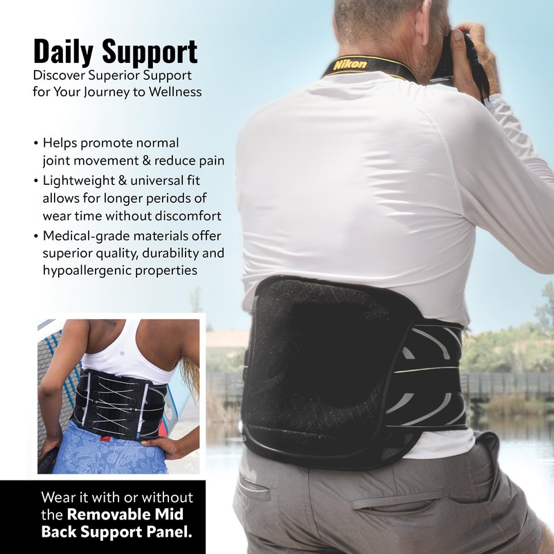 Braceapedia BakTec Universal LSO Mid Back Brace, For Lower Back