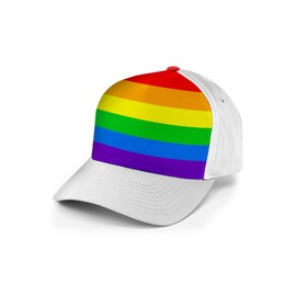 Tipsy Elves Unisex Pride Rainbow All The Way Hat Size One Size