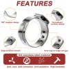 Hydencamm 600 Single Ear Hose Clamps - 22 Sizes Stainless